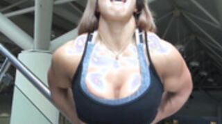 Latina Most muscular pose
