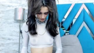 Sabrina Andrewss ponytails dildo bj