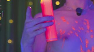 katy_ethereal Nude Candle wax blacklight