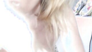 estrella225 topless and showing her asshole
