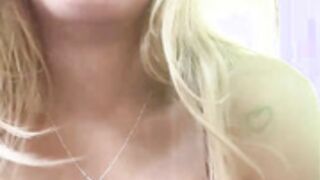 Bloira6 hot brazilian blonde shows tits