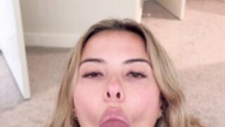 Madiiitay Gets Cum Covered After Face Fuck
