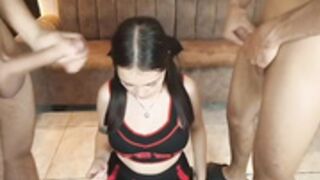Onelady4cum Cheerleader 6