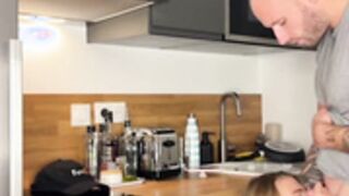 Margot Dulac Delivery Girl Fucked In Kitchen