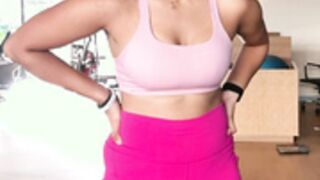 sexy baby ash showing armpit