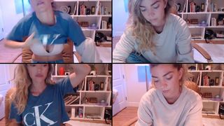 NikiSkyler got down on the floor and rode the hell out of her black dildo and lots of close ups in free cam recording 2017-07-21_085839