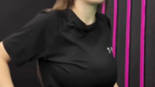 SEXYDIXY modell Hallno591 in GYM bigtits