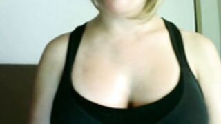 Spanish fit blonde. Rubia española 4 rup