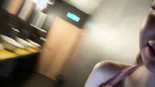 barbiehumpxxx naked in public bathroom