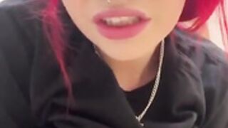 Redhead hispanic girl Raceplay