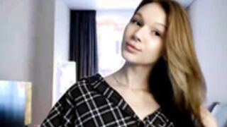 CuteBlonde on public happy time on MFC