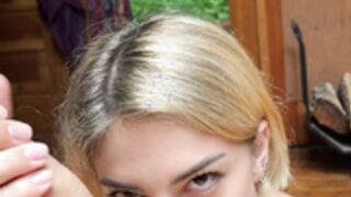 0wen Gray sucked by perfect blonde