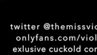 Princess Violette - Cuckold Gooner Slave
