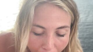 Jamie Lovin public Blowjob