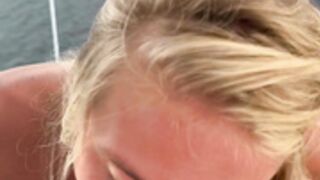 Jamie Lovin public Blowjob