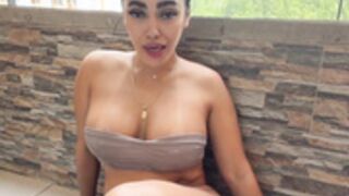 emma_andrew1 riding dildo and fingering his ass on balc