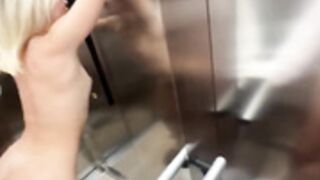 Lia Engel Gets Screwed By Stranger In Elevator