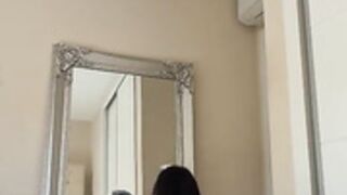 Emily Black Maid Riding Dildo POV