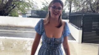Ellie Nova Gets Rough Facefuck And Pounding