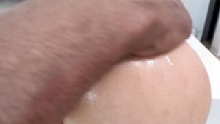 Ella Reese Oiledup Pussy Destroyed By BBC With Dredd