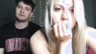 povcouplex adorable blonde