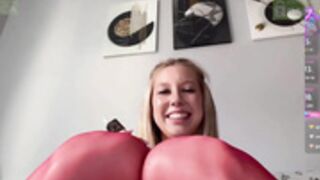 EmmaandJake solo 13 red stockings