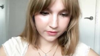 Kittengirlxo dances in mini shorts and seethrough shirt