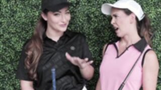 Dani Daniels & Cherie Deville Golf Girls