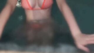 Lil Tay Pool Tease
