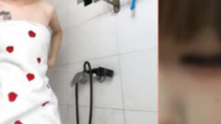 sexy chinese Nameinamei taking a shower
