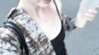KrisMagnoly Beside road pussy show