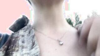 KrisMagnoly Beside road pussy show