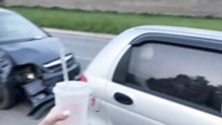 KrisMagnoly Beside road pussy show