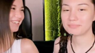 Amelia_blaze & Sabina_wul face licking and feet show