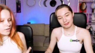 Sabina_wul & Cassandra_nik kissing