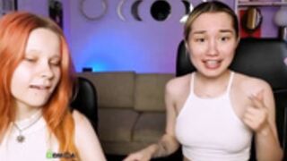 Sabina_wul & Cassandra_nik kissing