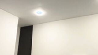 Blonde chubby couple fuck hard and crempie