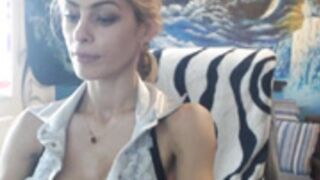 Blonde4pasion sexy French outfit teaser