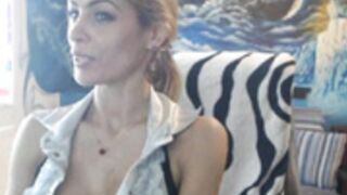 Blonde4pasion sexy French outfit teaser