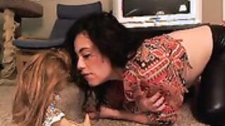 Natalie Wonder with a doll