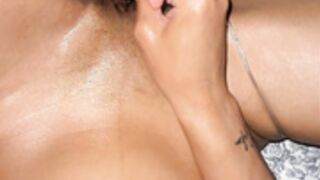 Stormi Maya Sucking Dick (offscreen) and Vibrator