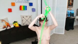 foxy_gamer BDSM BONDAGE HARDCORE SYBIAN ROPE RIDING