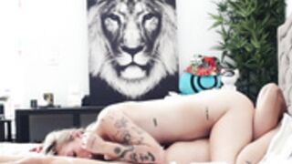 Angel Youngs Hot Bedroom Sextape With Hairy Cock