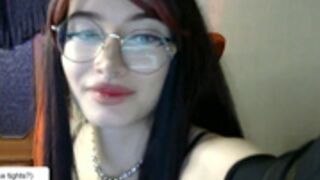 PREVIEW - Goth egirl masturbate pussy, show ass andfeet