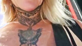 YourMommyBlair playing with his wet pussy in bathroom