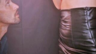 Misskiki69 leather smoking domination