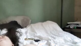 couple having sex on the roof outside