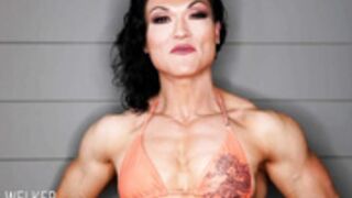 FBB Jeanie Welker flexing