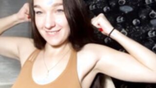 Brunetta next door armpits