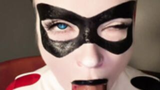 Peachjars Harley Quinn blowjob